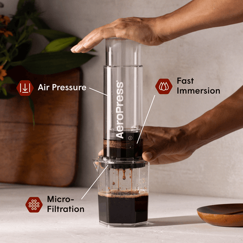AeroPress Clear XL Coffee Press with Carafe