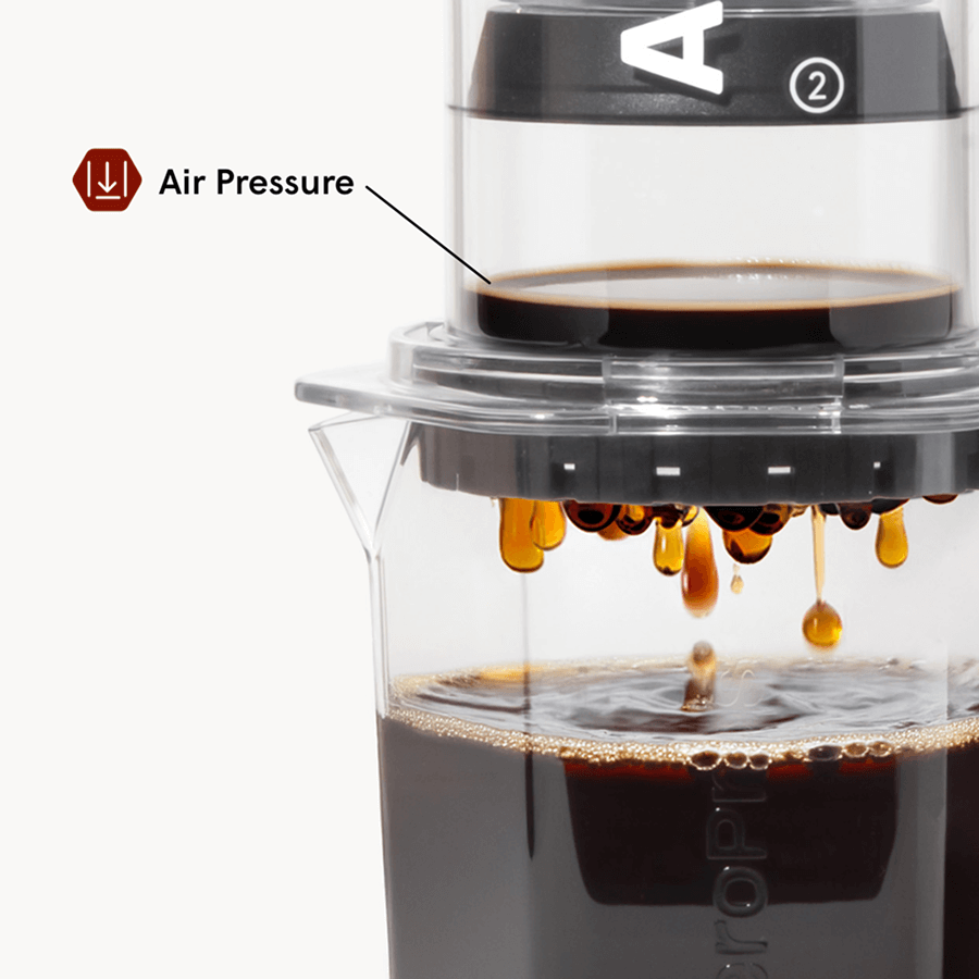 AeroPress Clear XL Coffee Press with Carafe