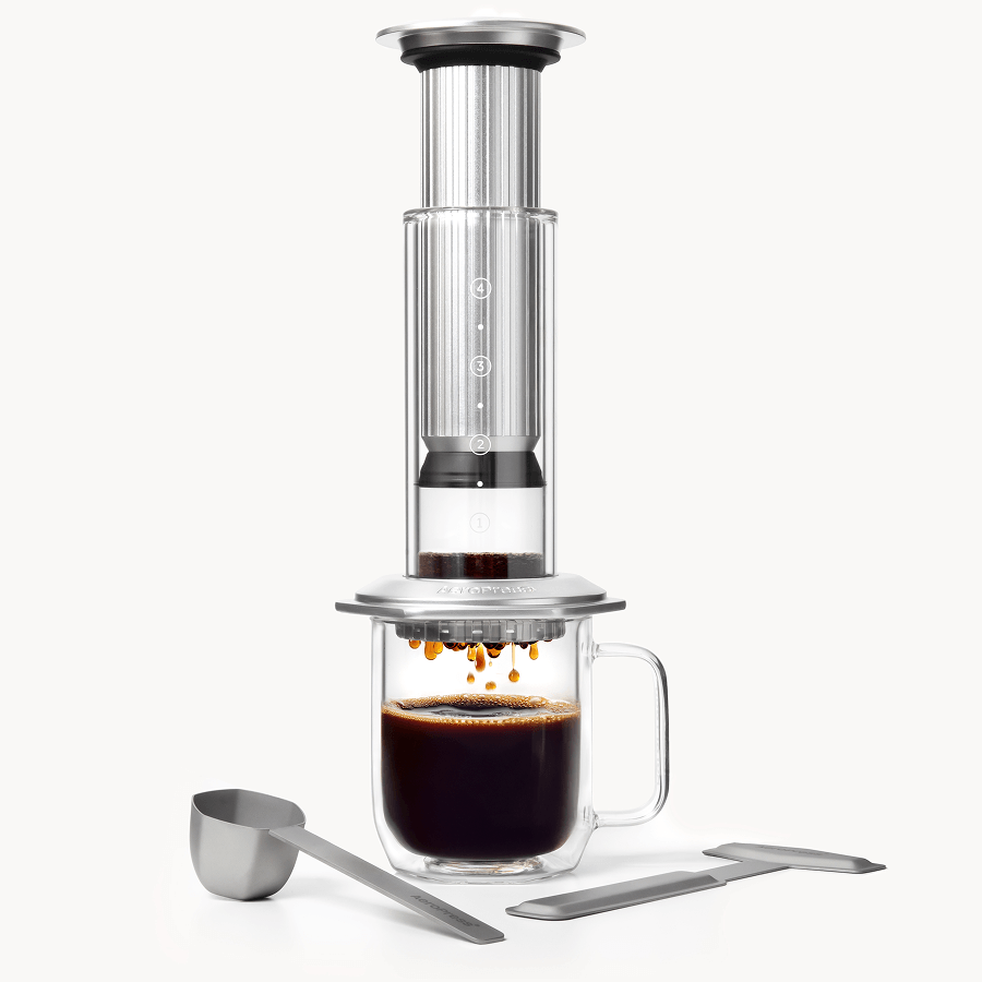 AeroPress Premium Glass & Metal Coffee Press