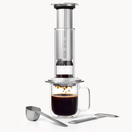 AeroPress Premium Glass & Metal Coffee Press
