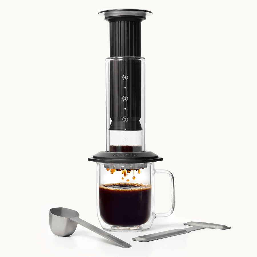 AeroPress Premium Glass & Metal Coffee Press