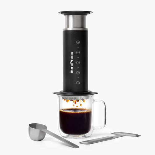 AeroPress Steel Double-Wall Coffee Press