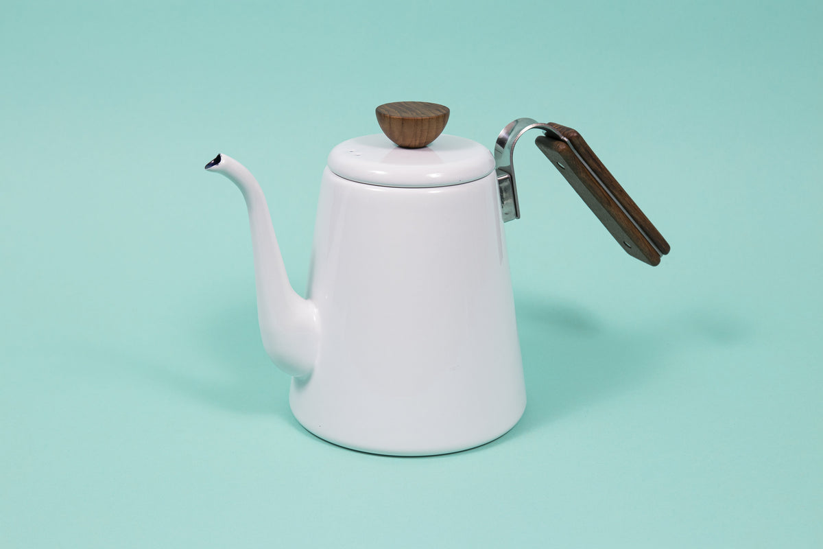 Hario Bona Enamel Gooseneck Kettle — 800 ml