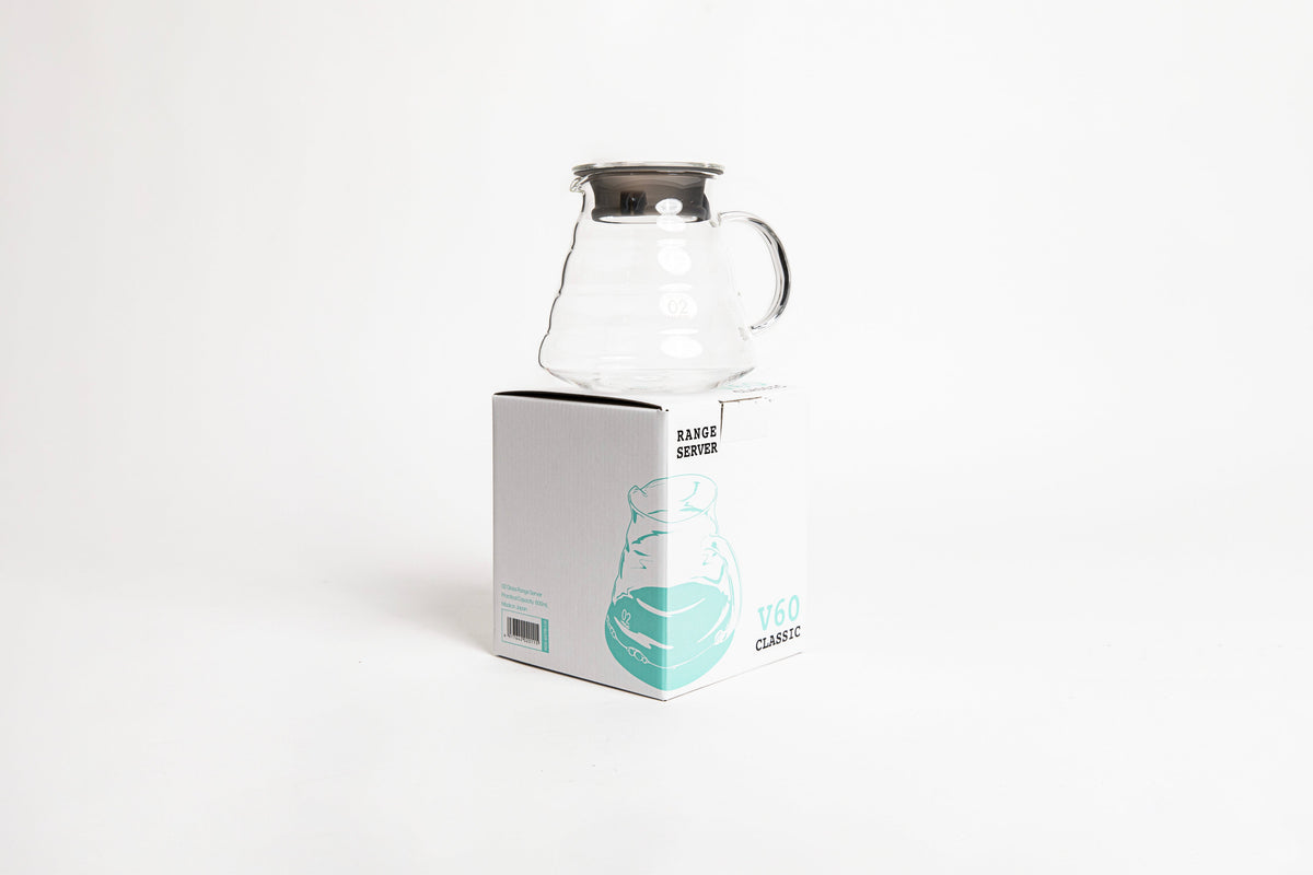 Hario V60 Clear Glass Range Server