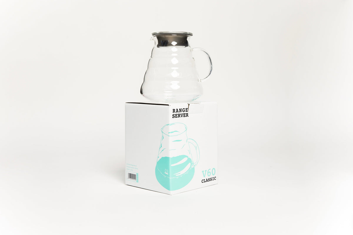 Hario V60 Clear Glass Range Server