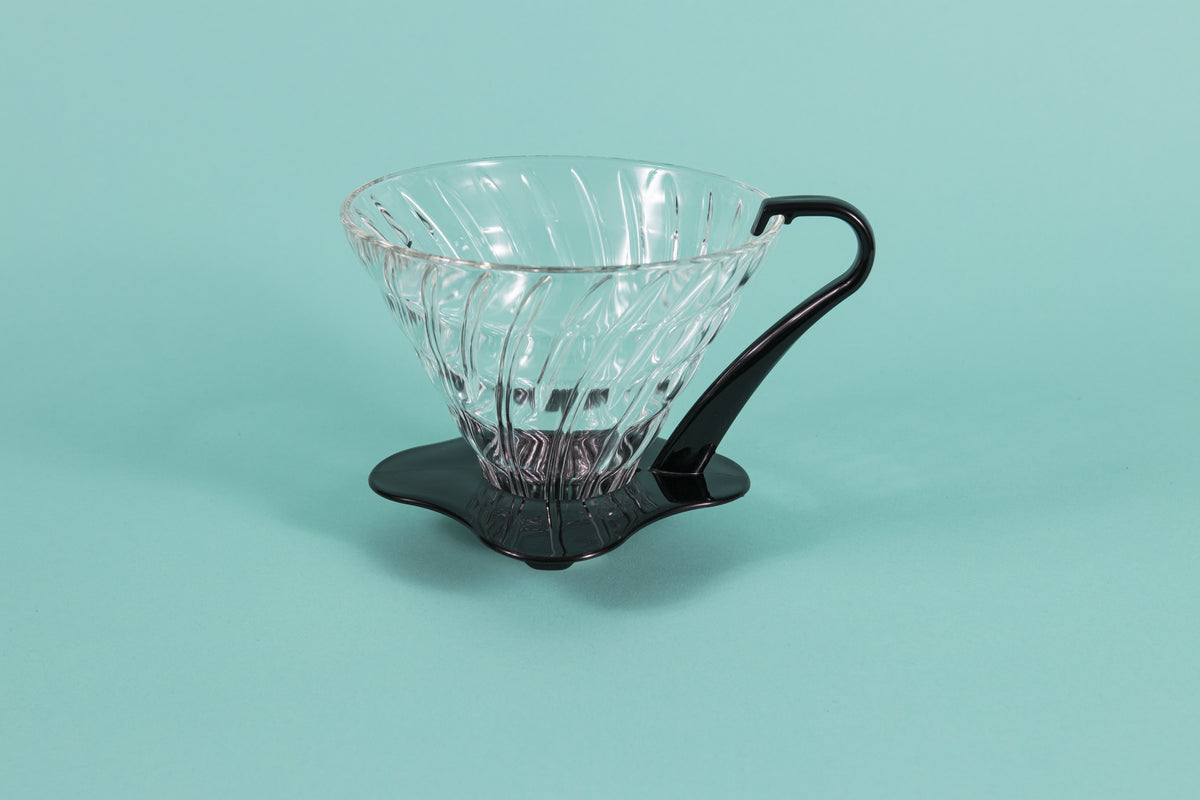 Hario V60 Glass Pour-Over Dripper with Clover Base