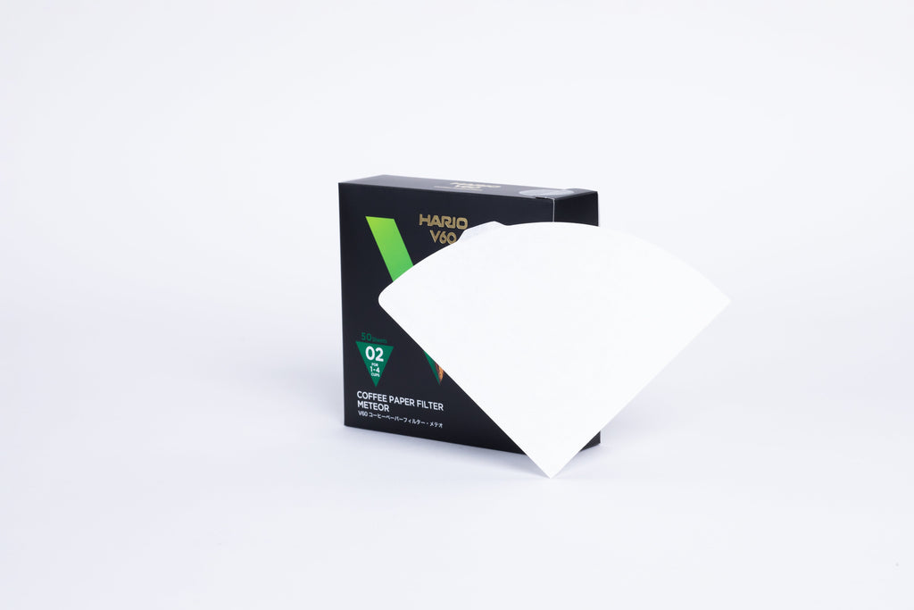 Hario V60 Meteor Paper Coffee Filters - 50 Count