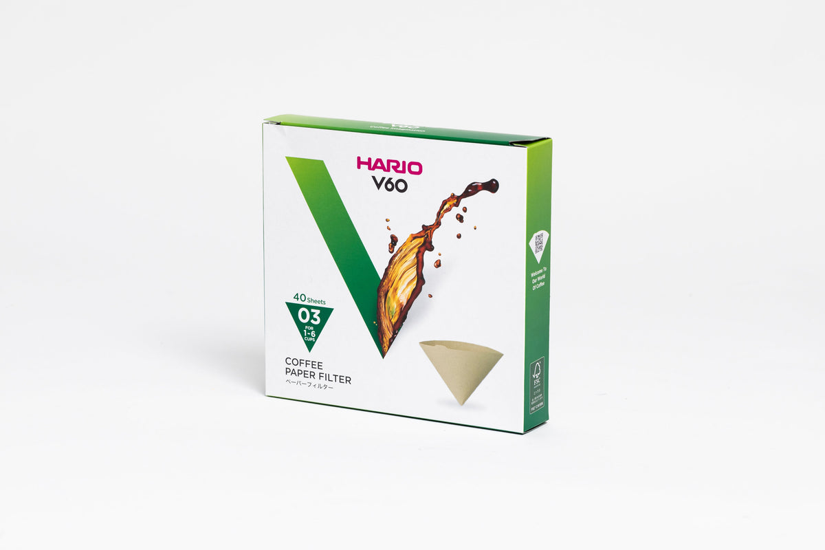 Hario V60 Size 03 Paper Coffee Filters
